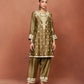 Nai Olive Green Short Kurta Set
