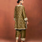 Nai Olive Green Short Kurta Set