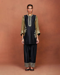 Shai Black Tunic Set