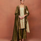 Leya Olive Green Long Kurta Set