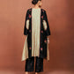 Leya Black Long Kurta Set