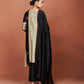Leya Black Long Kurta Set