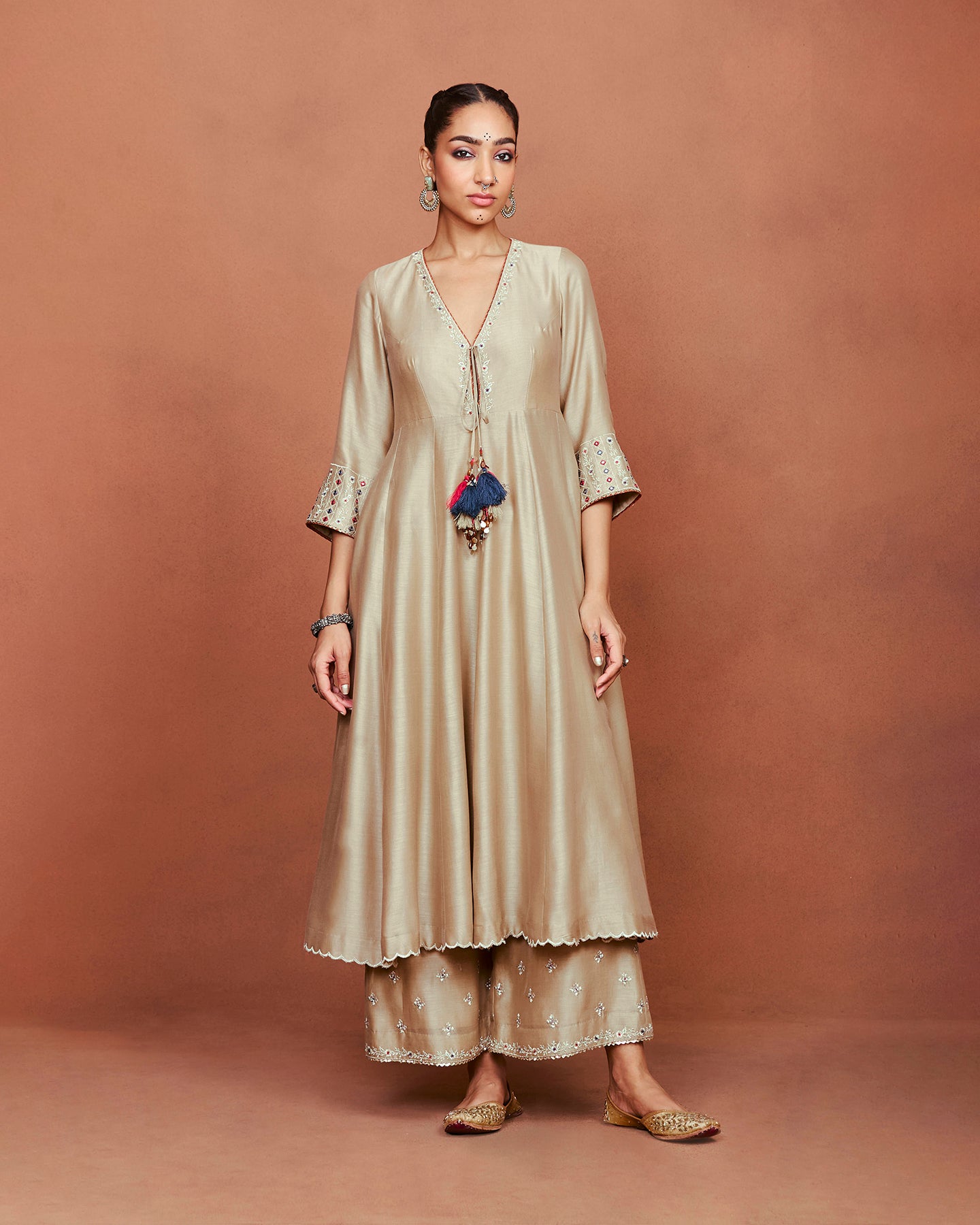 Boha Long Anarkali Set