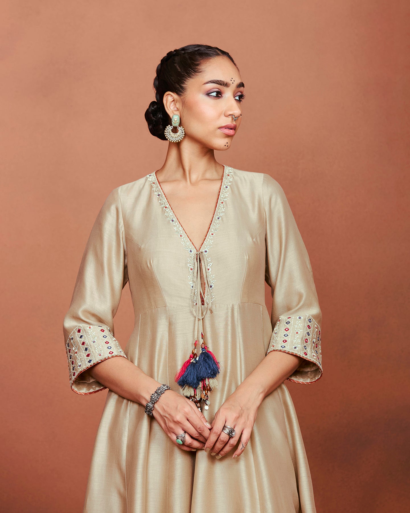Boha Long Anarkali Set