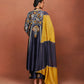 Nira Charcoal Grey Long Kurta Set