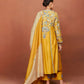 Nira Mustard Long Kurta Set