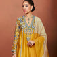 Nira Mustard Long Kurta Set