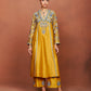 Nira Mustard Long Kurta Set