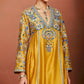 Nira Mustard Long Kurta Set