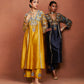 Nira Mustard Long Kurta Set