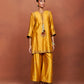 Zoa Mustard Short Kurta Set