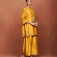Zoa Mustard Short Kurta Set