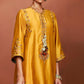 Zoa Mustard Short Kurta Set