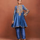 Rai Blue Short Anarkali Set