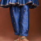 Rai Blue Short Anarkali Set