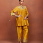 Moha Mustard Short Kurta Set