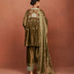 Moha Olive Green Short Kurta Set