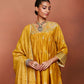 Moha Mustard Short Kurta Set