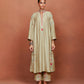 Amu Beige Long Kurta Set