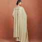 Amu Beige Long Kurta Set