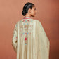 Amu Beige Long Kurta Set