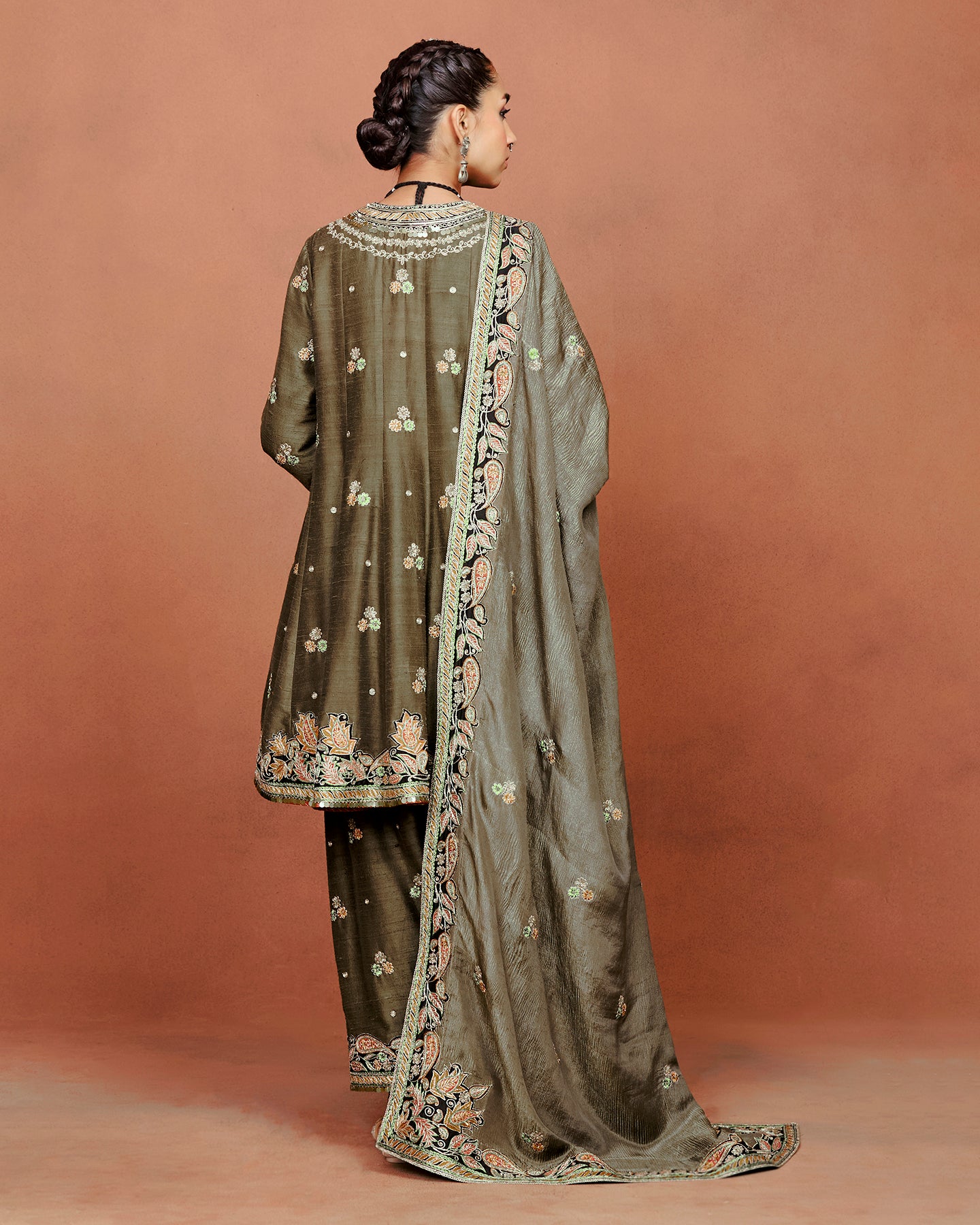 Kohra Short Anarkali Set