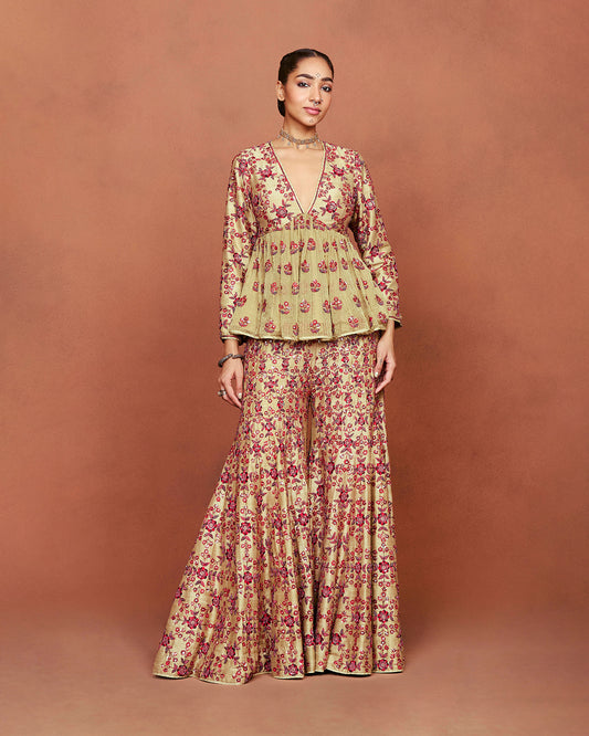 Ahaani Sharara Set