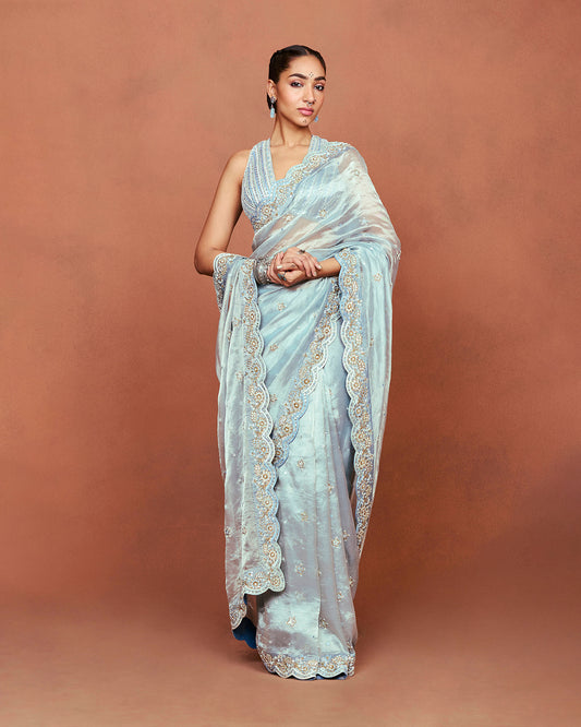 Neel Saree Set