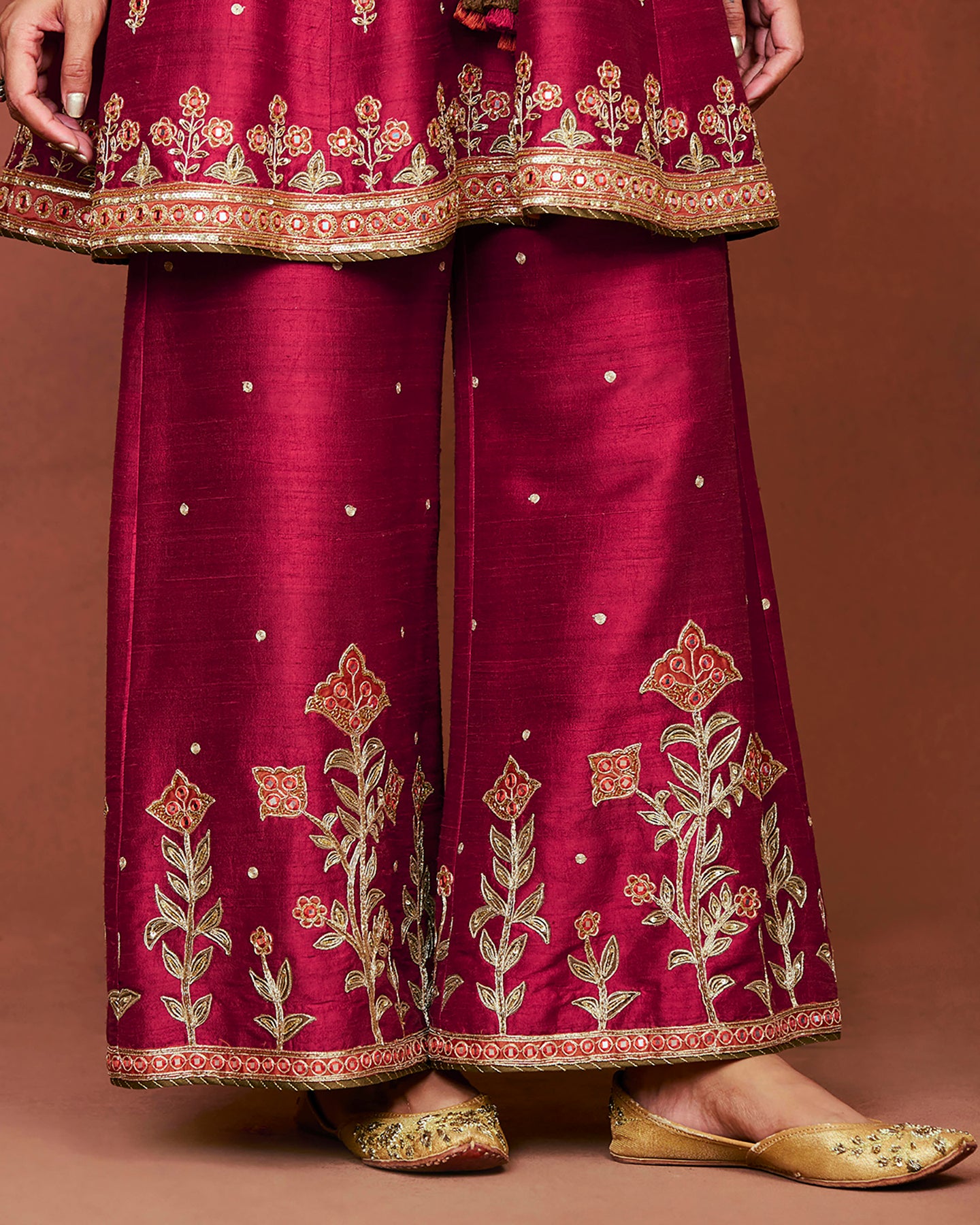 Zaavia Short Anarkali Set