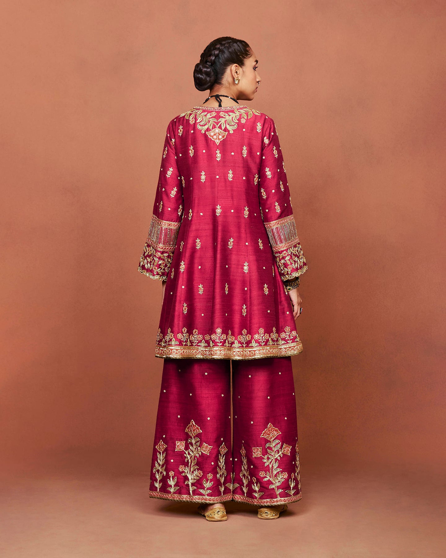 Zaavia Short Anarkali Set