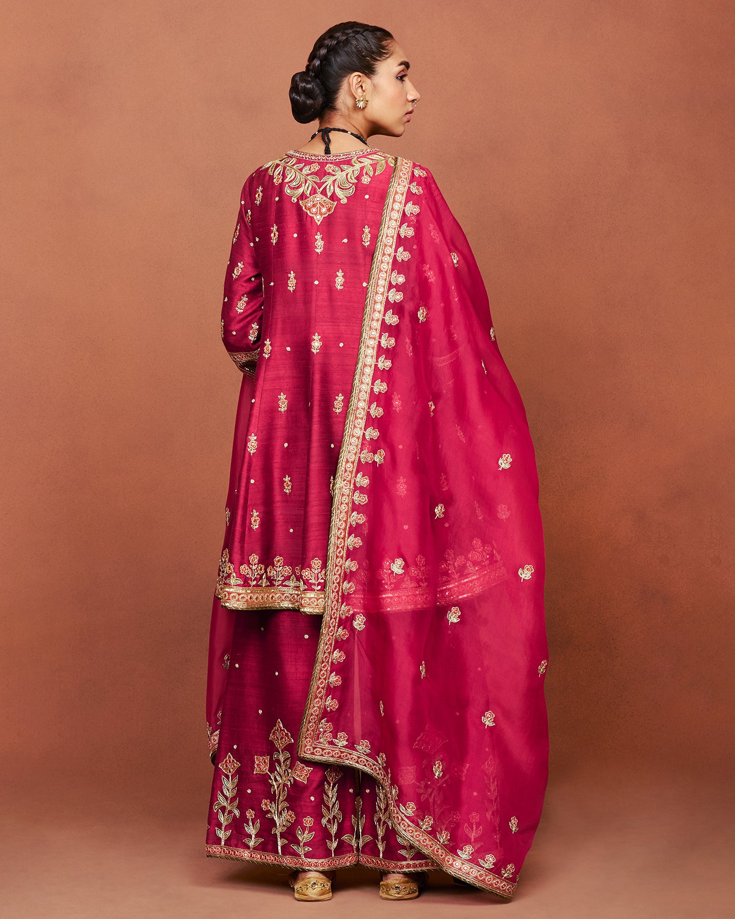 Zaavia Short Anarkali Set