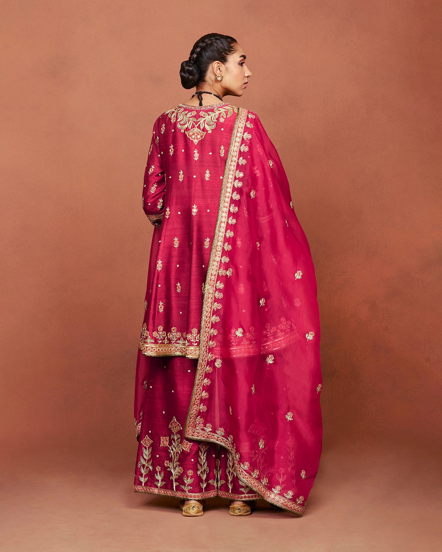 Zaavia Short Anarkali Set