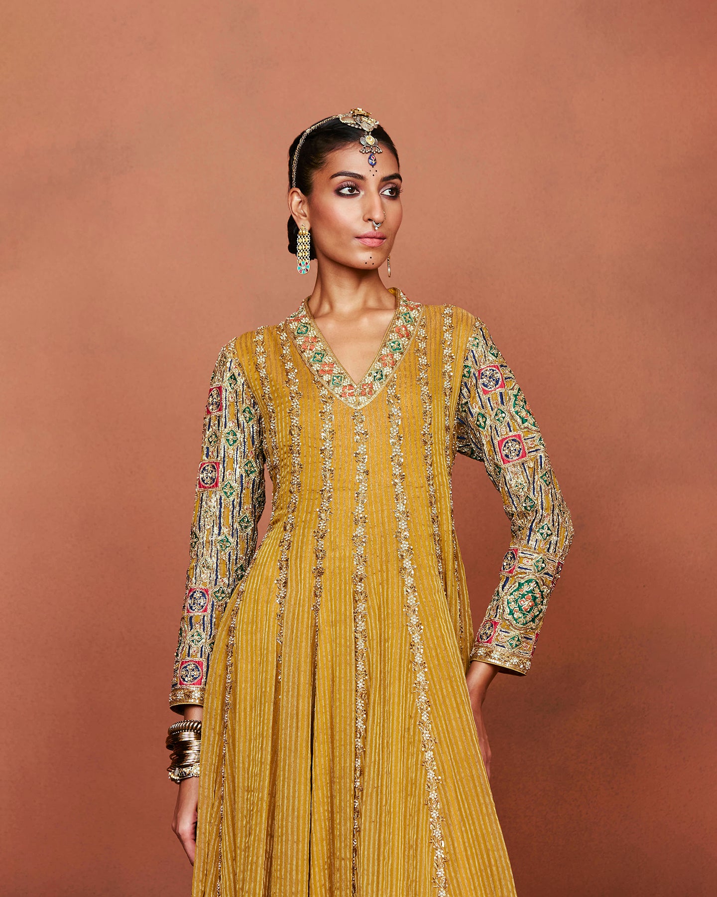 Payaliya Long Anarkali Set