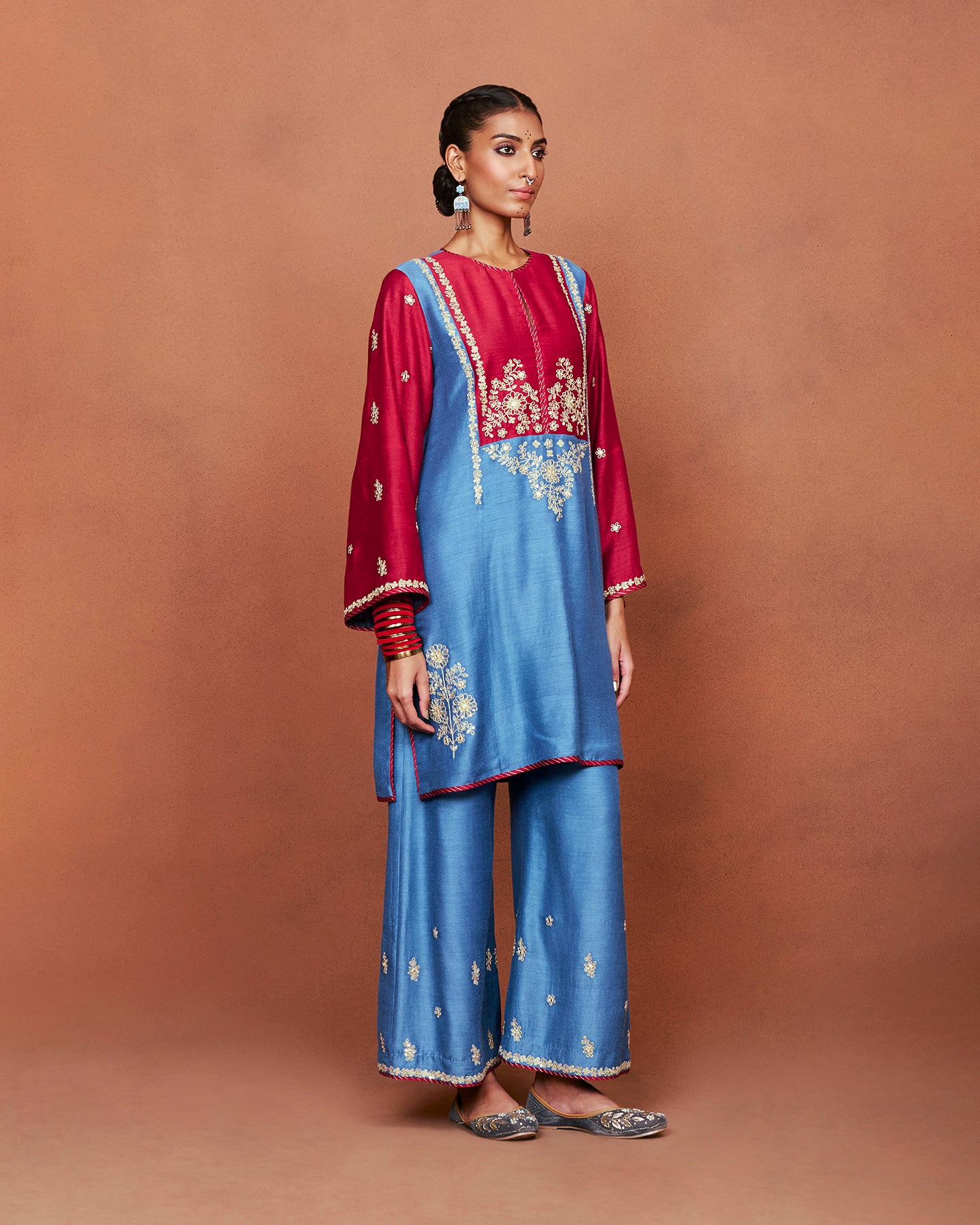 Kai Blue Tunic Set