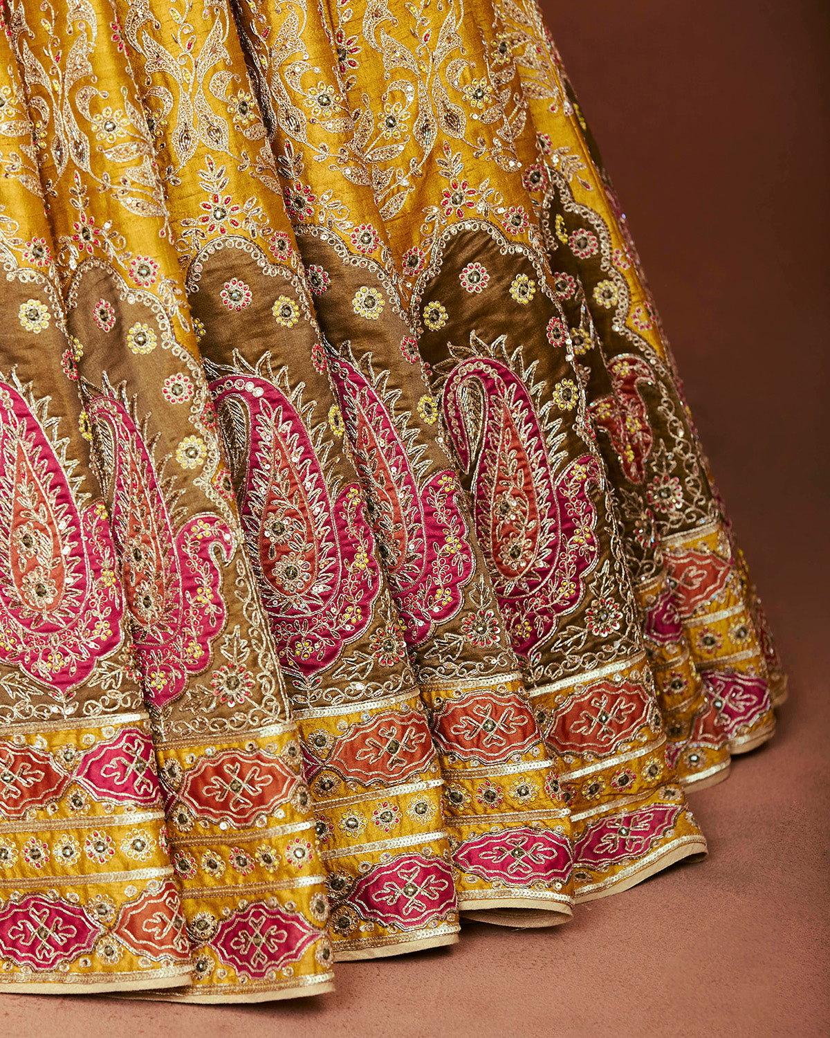 Rajbai Lehenga Set