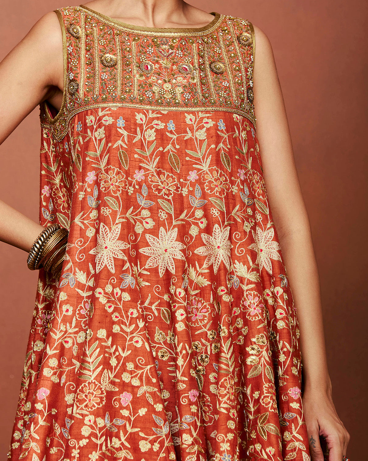 Rishma Short Anarkali Set