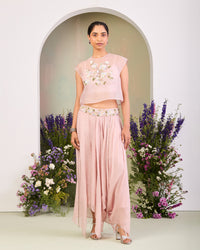 Shifa Draped Skirt Set