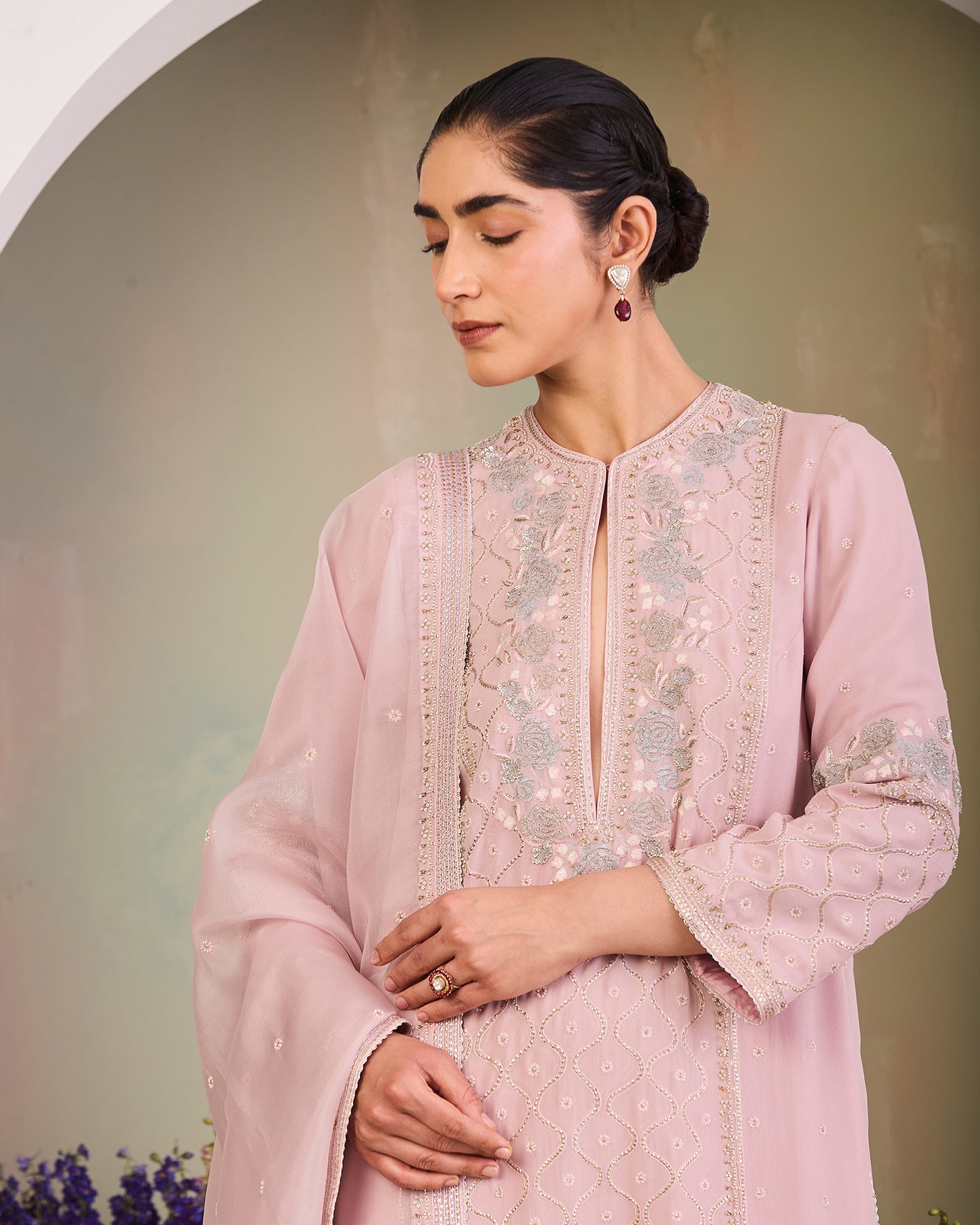 zora long kurta set