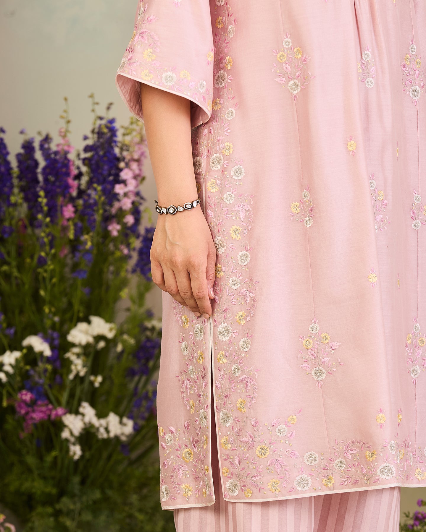 iffat long kurta set