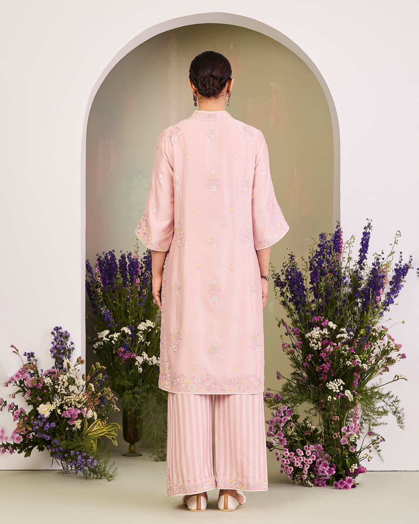 iffat long kurta set