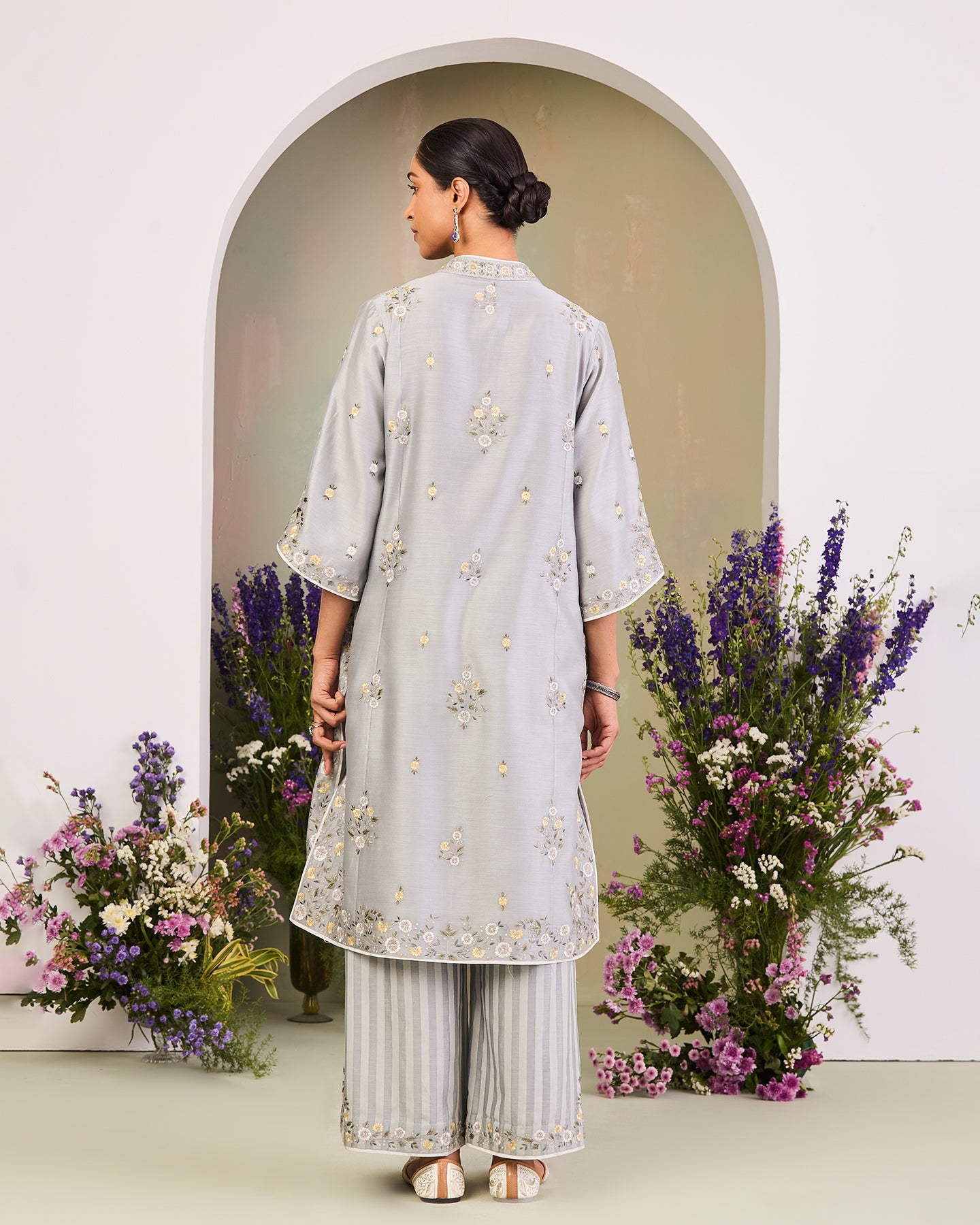 Huda Long Kurta Set