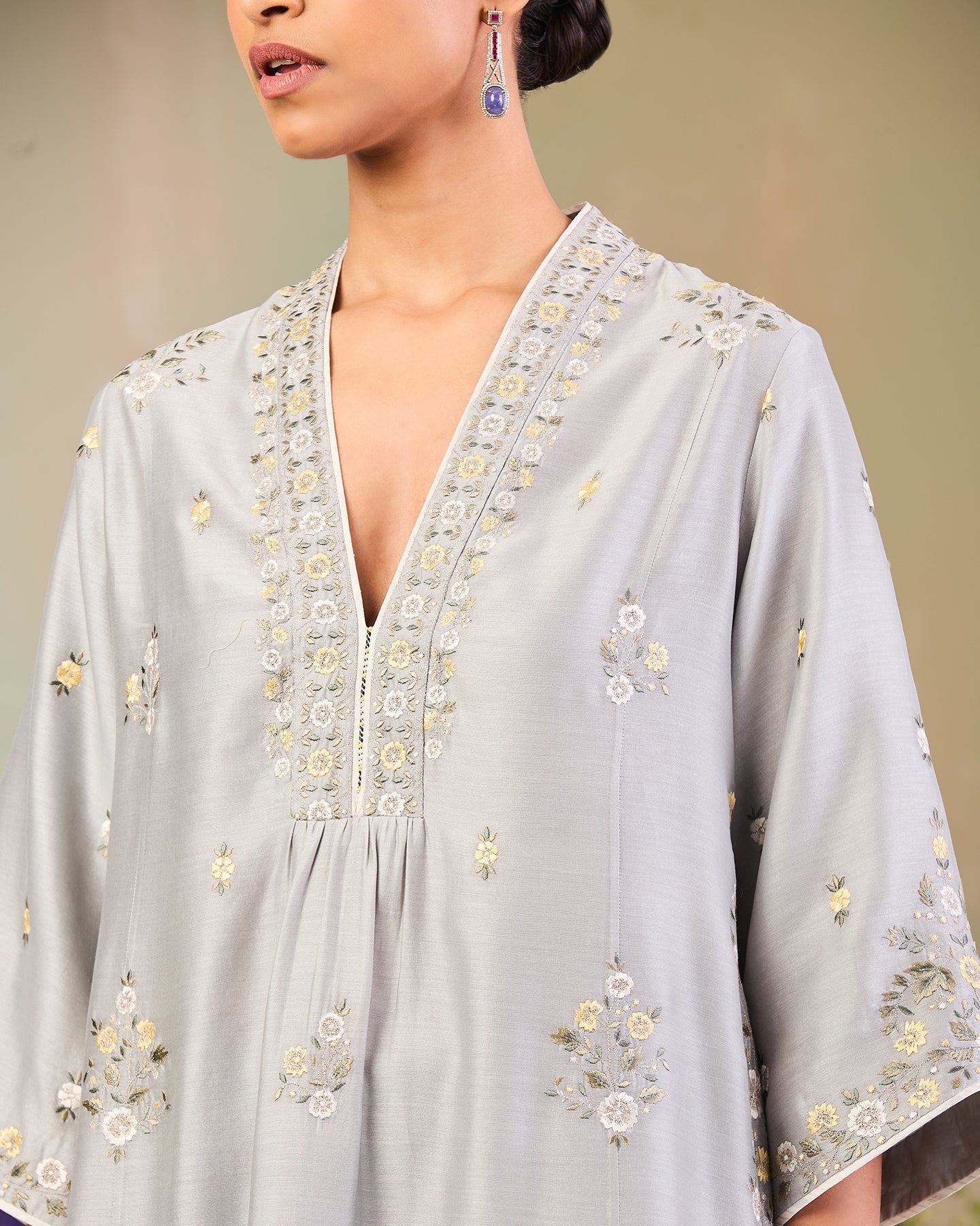 Huda Long Kurta Set