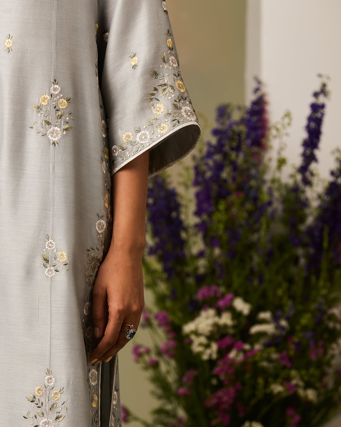 Huda Long Kurta Set