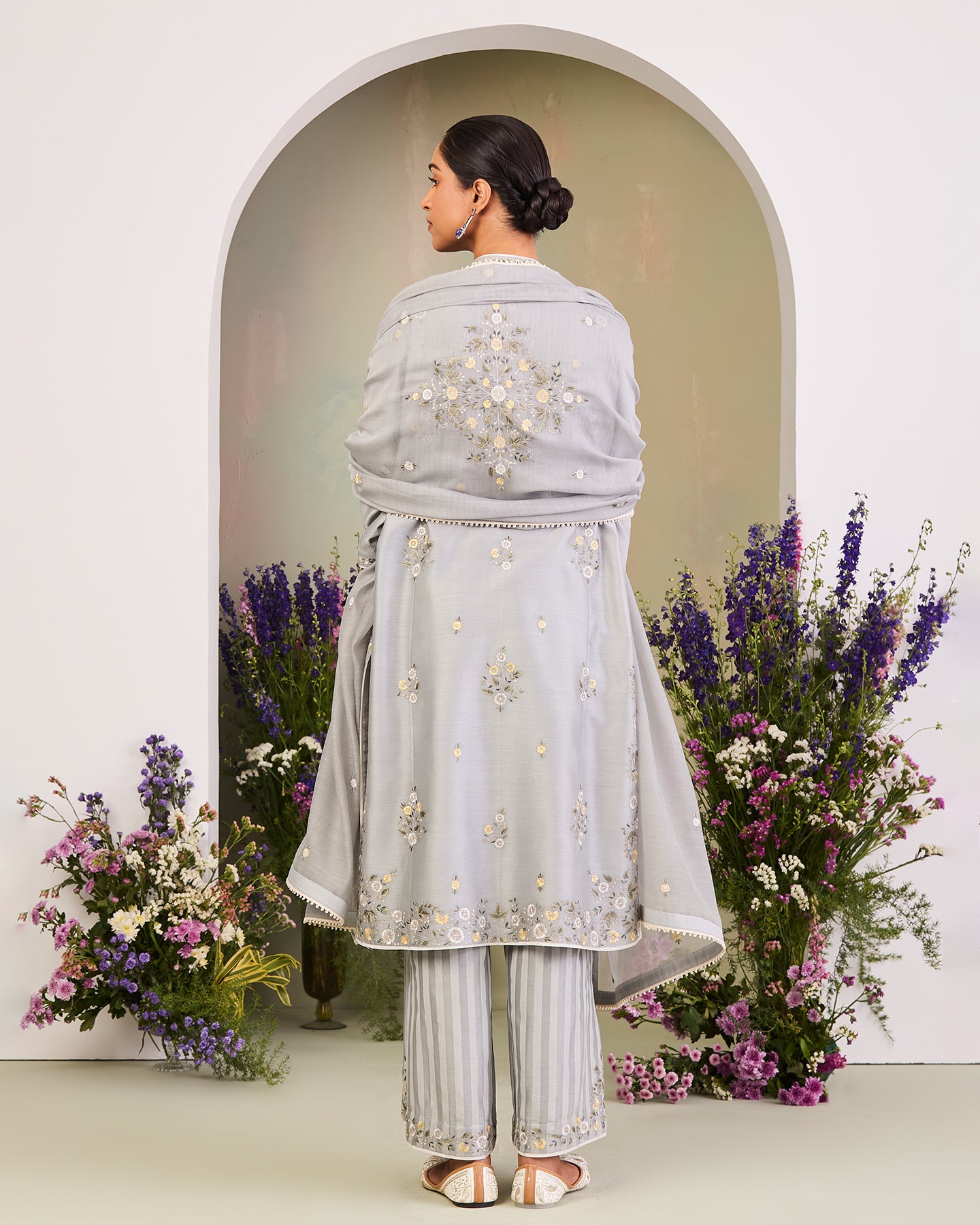 Huda Long Kurta Set