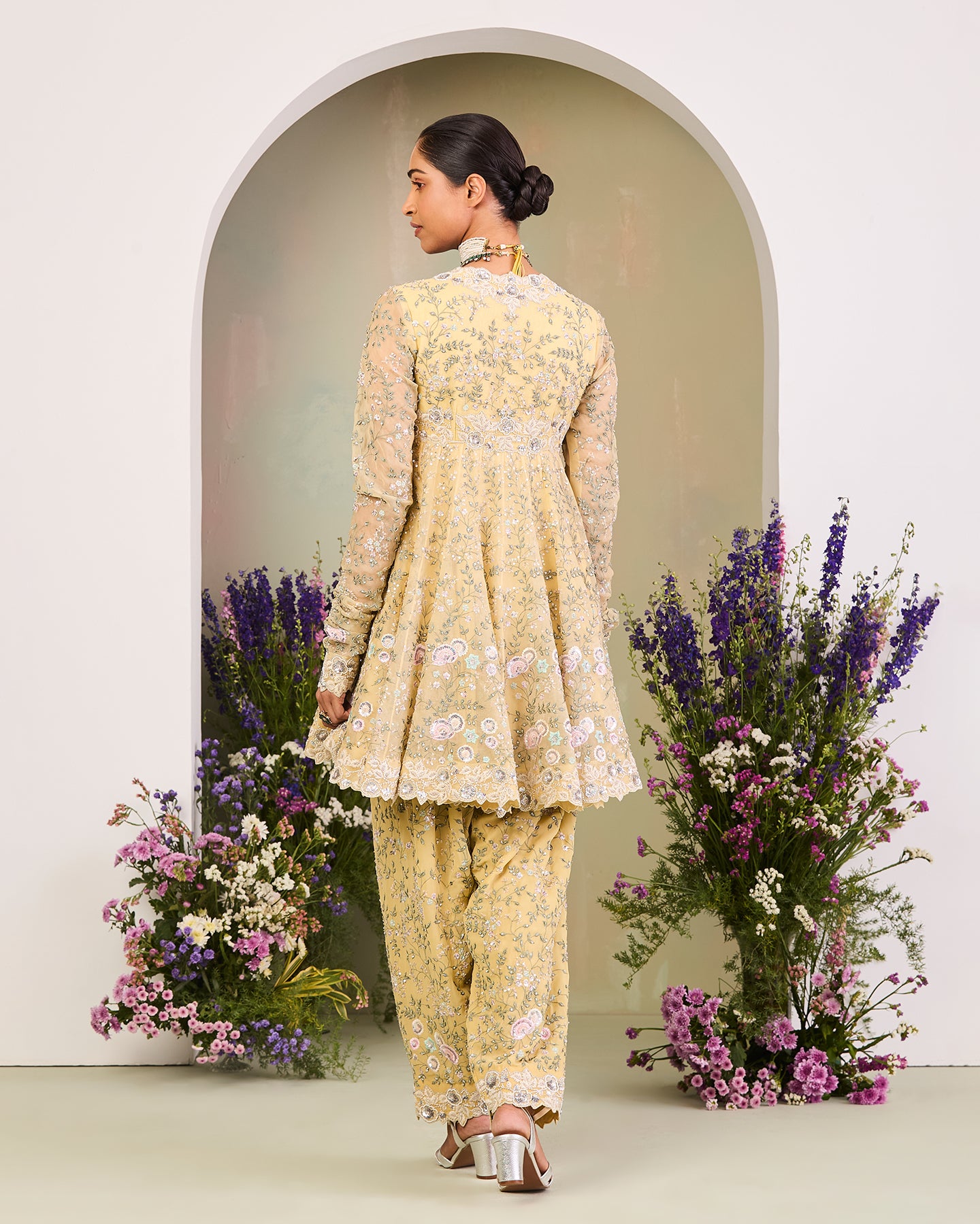 Rabia Short Anarkali Set