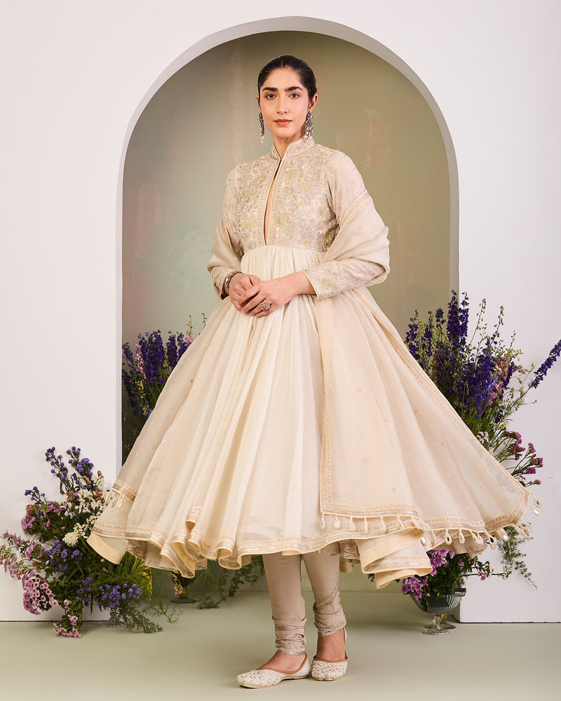 Khizra Long Anarkali Set