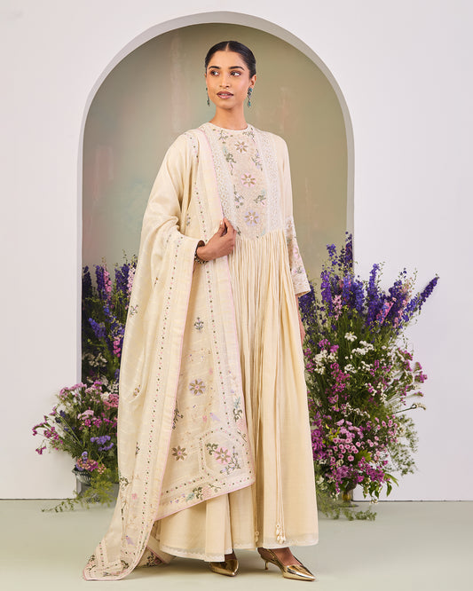 Simrat Long Anarkali Set