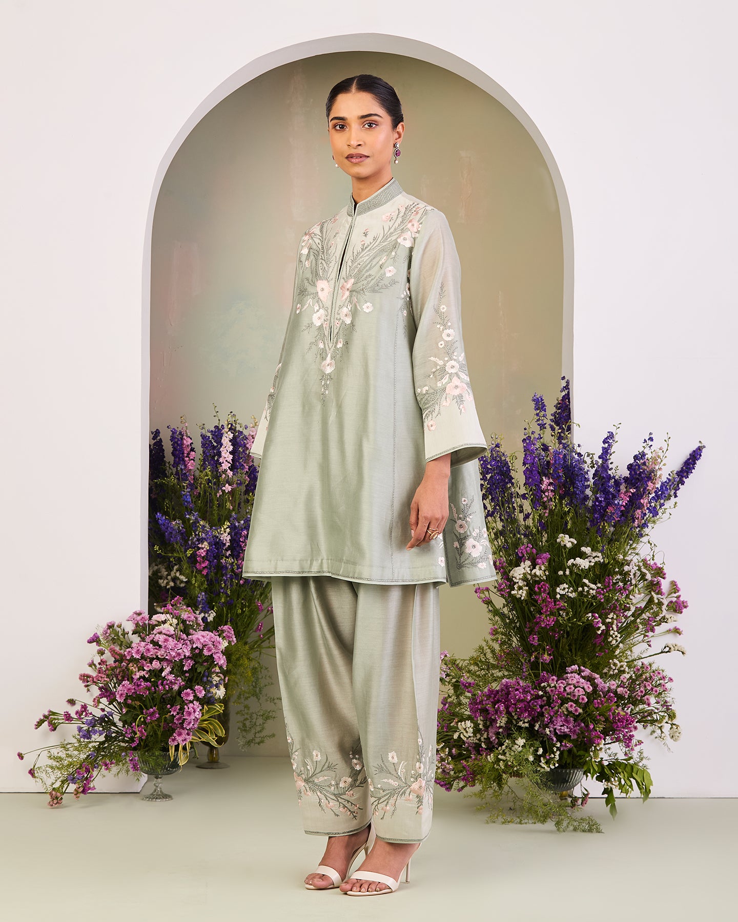 Zina Short Kurta Set