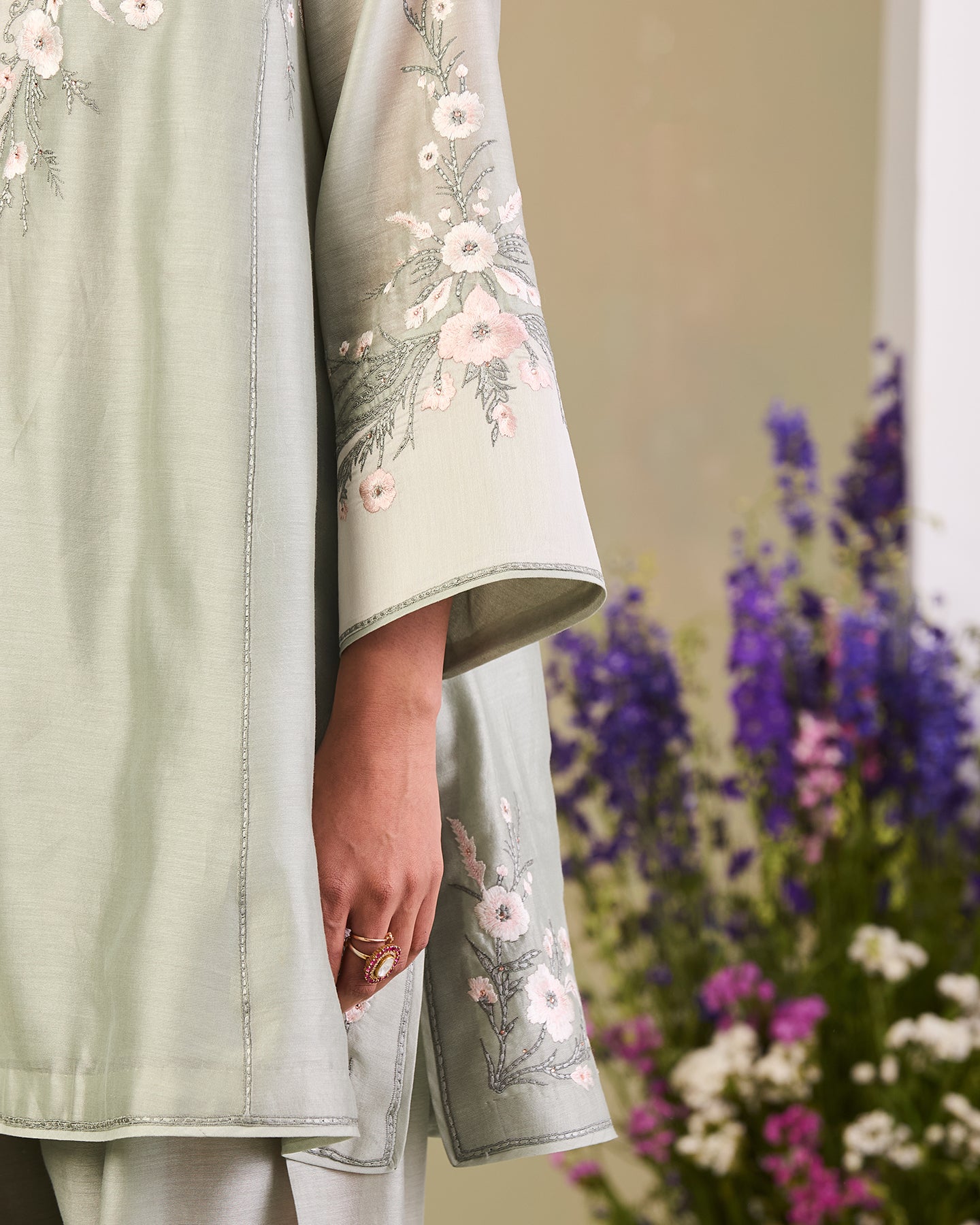Zina Short Kurta Set