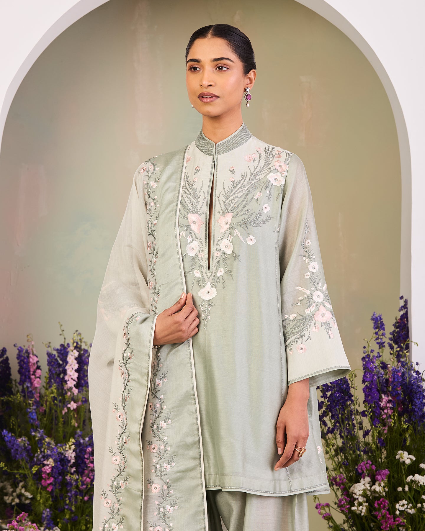 Zina Short Kurta Set